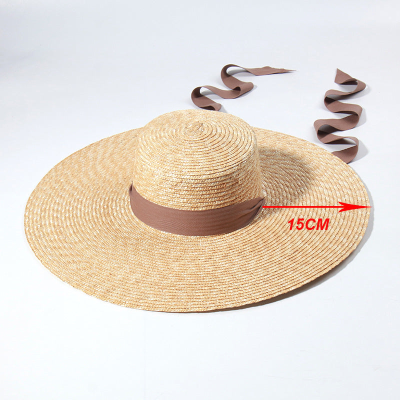 Big Brim Straw Female Summer Vacation Straw Hat